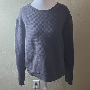 Born Primitive Athletic Charcoal Crew Neck Sweatshirt, Size Large